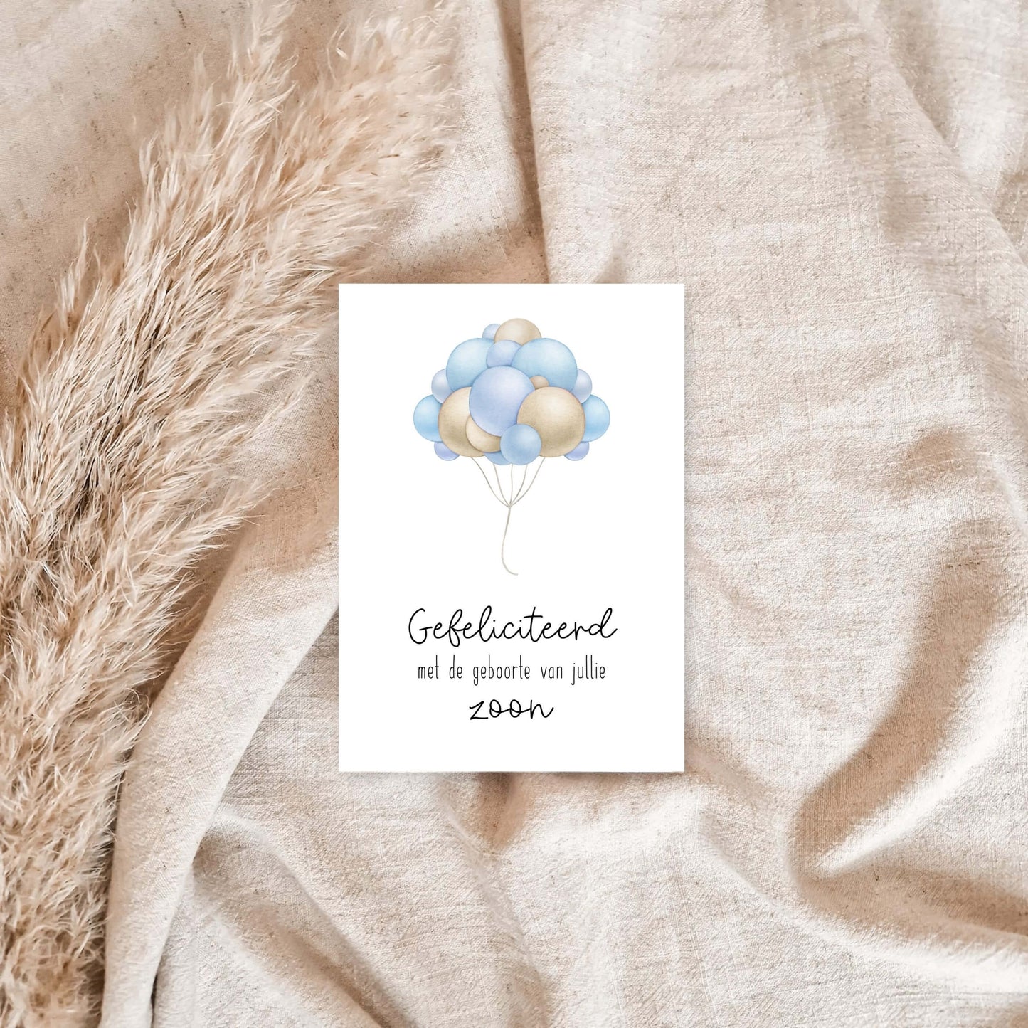 Ansichtkaart | Geboorte | Gefeliciteerd! Een Dochter/Zoon