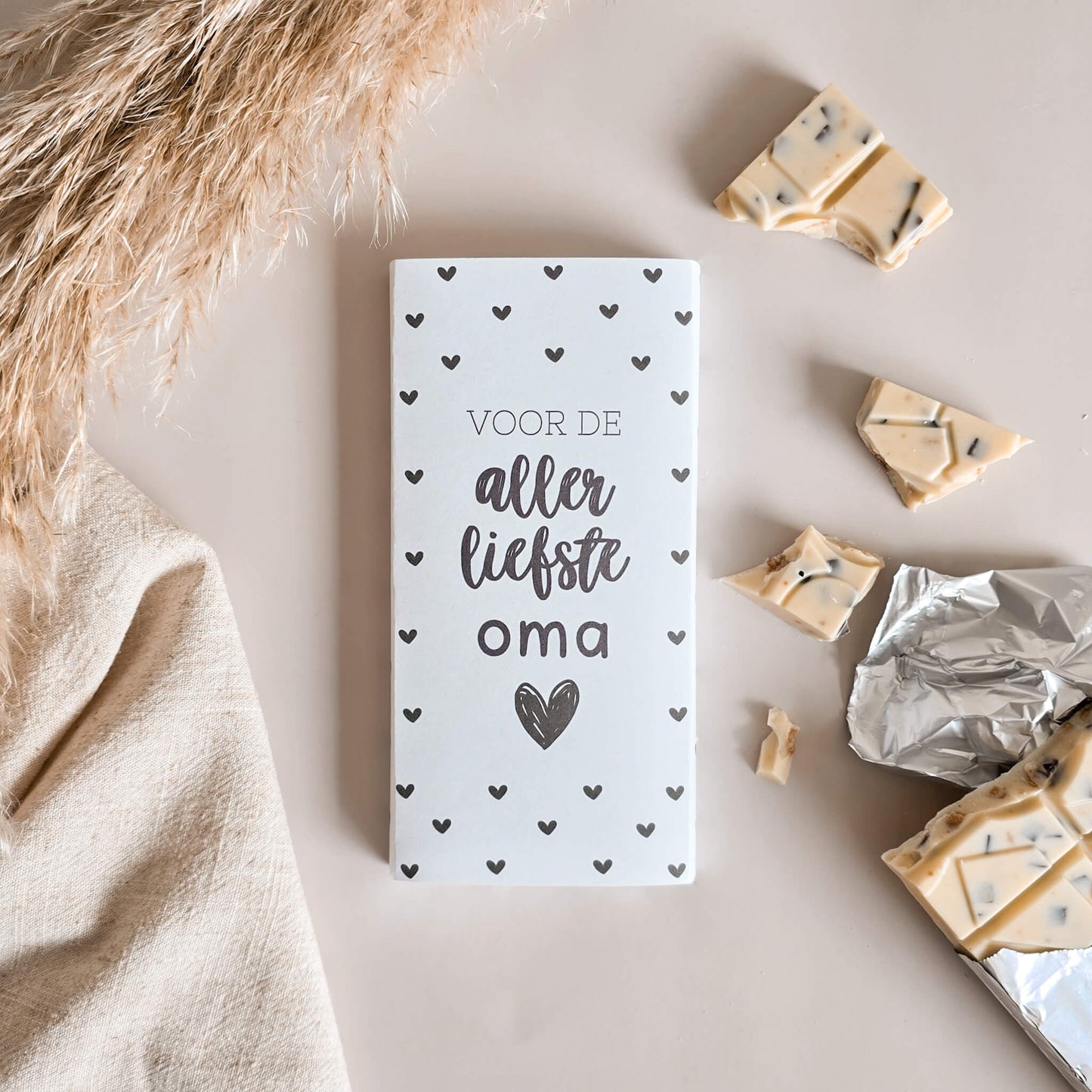 Chocoladewikkel voor de allerliefste oma