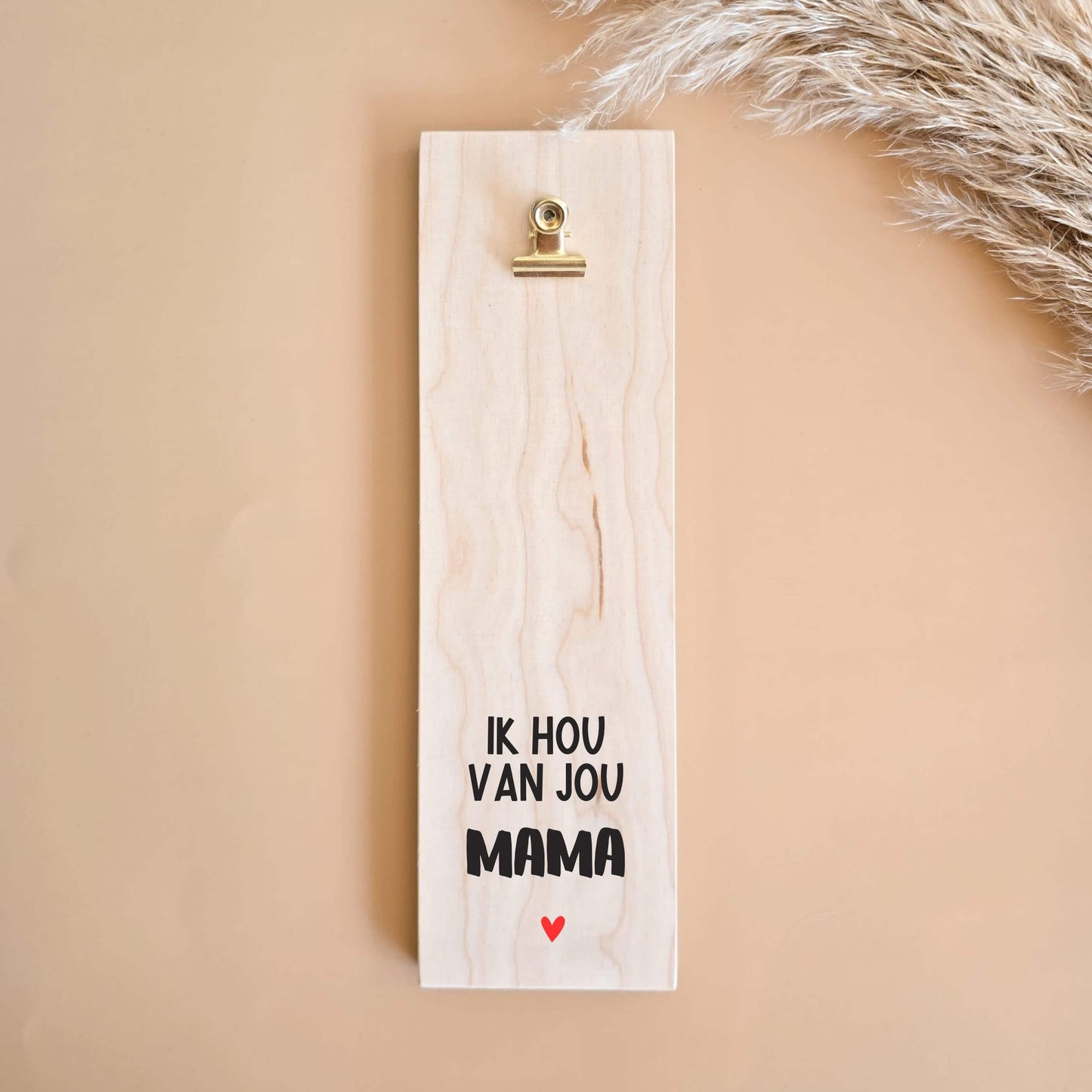 Moederdag cadeau persoonlijk | Houten plankje met foto
