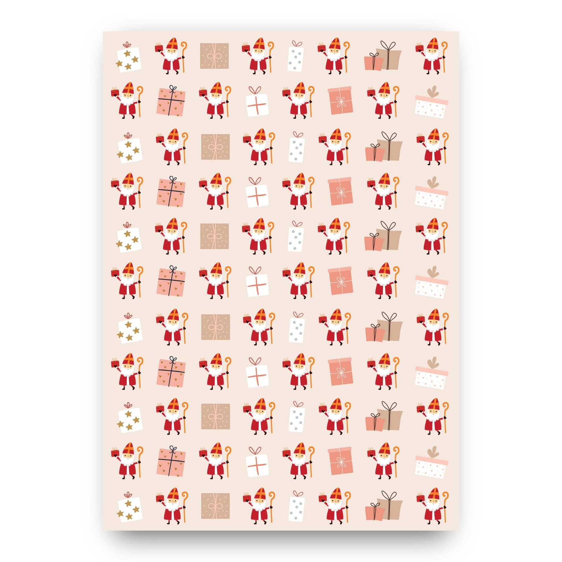 Inpakpapier Sinterklaas | Sint & Cadeautjes