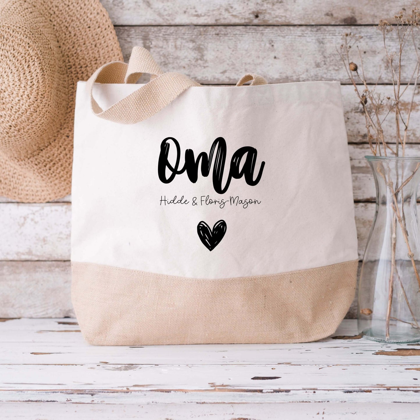 Luxe Tas | Mama/Oma Hartje
