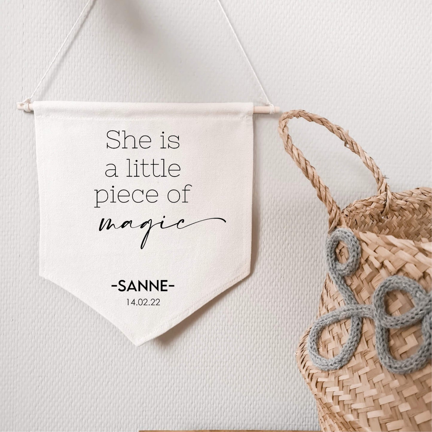 banner she is a little piece of magic