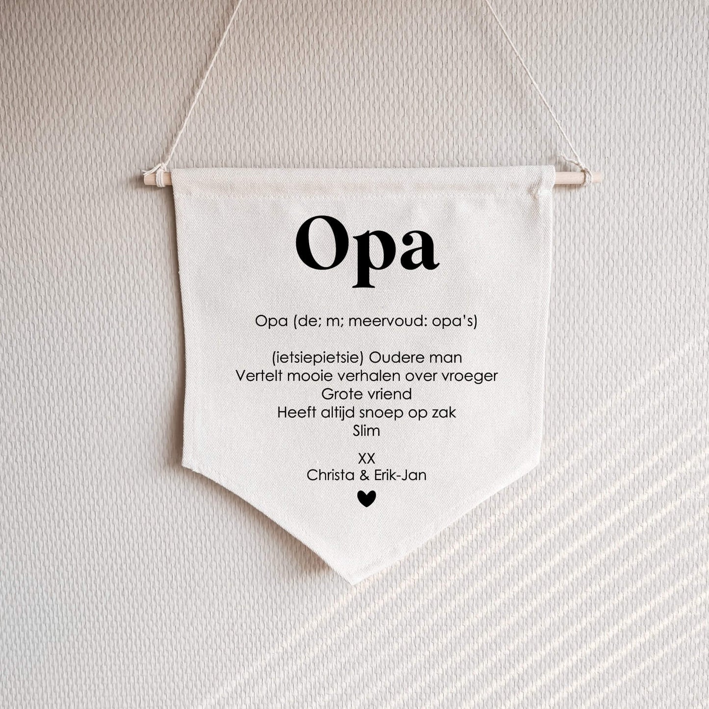 Banner | Opa Woordenboek | Grote Vriend