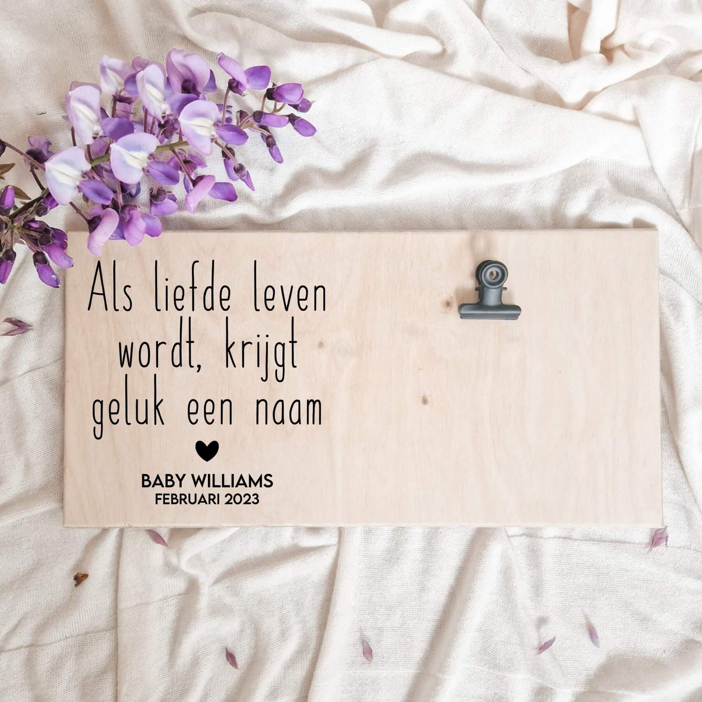 Echoplankje | Als Liefde Leven Wordt