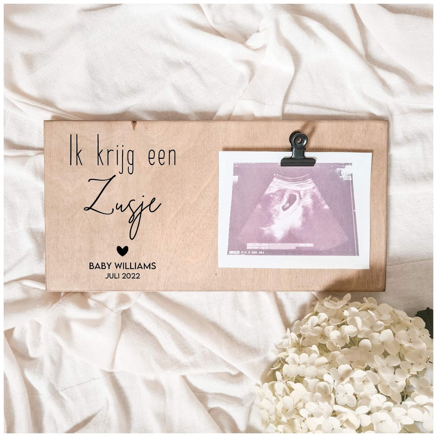 Echoplankje | Ik Krijg Een Zusje/Broertje