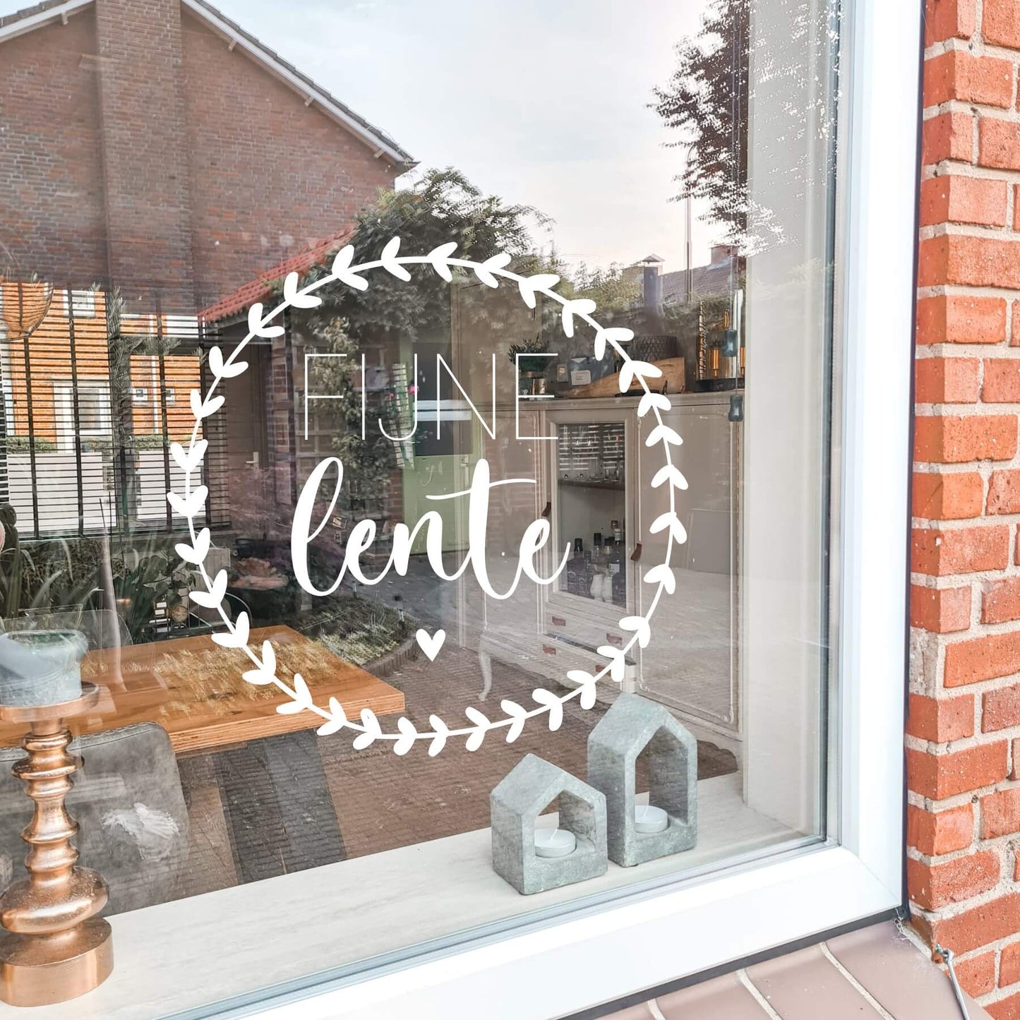 Raamsticker Lente | Fijne Lente