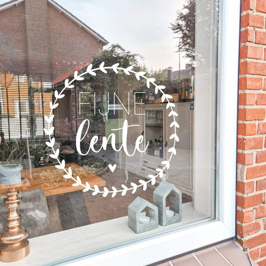Raamsticker Lente | Fijne Lente