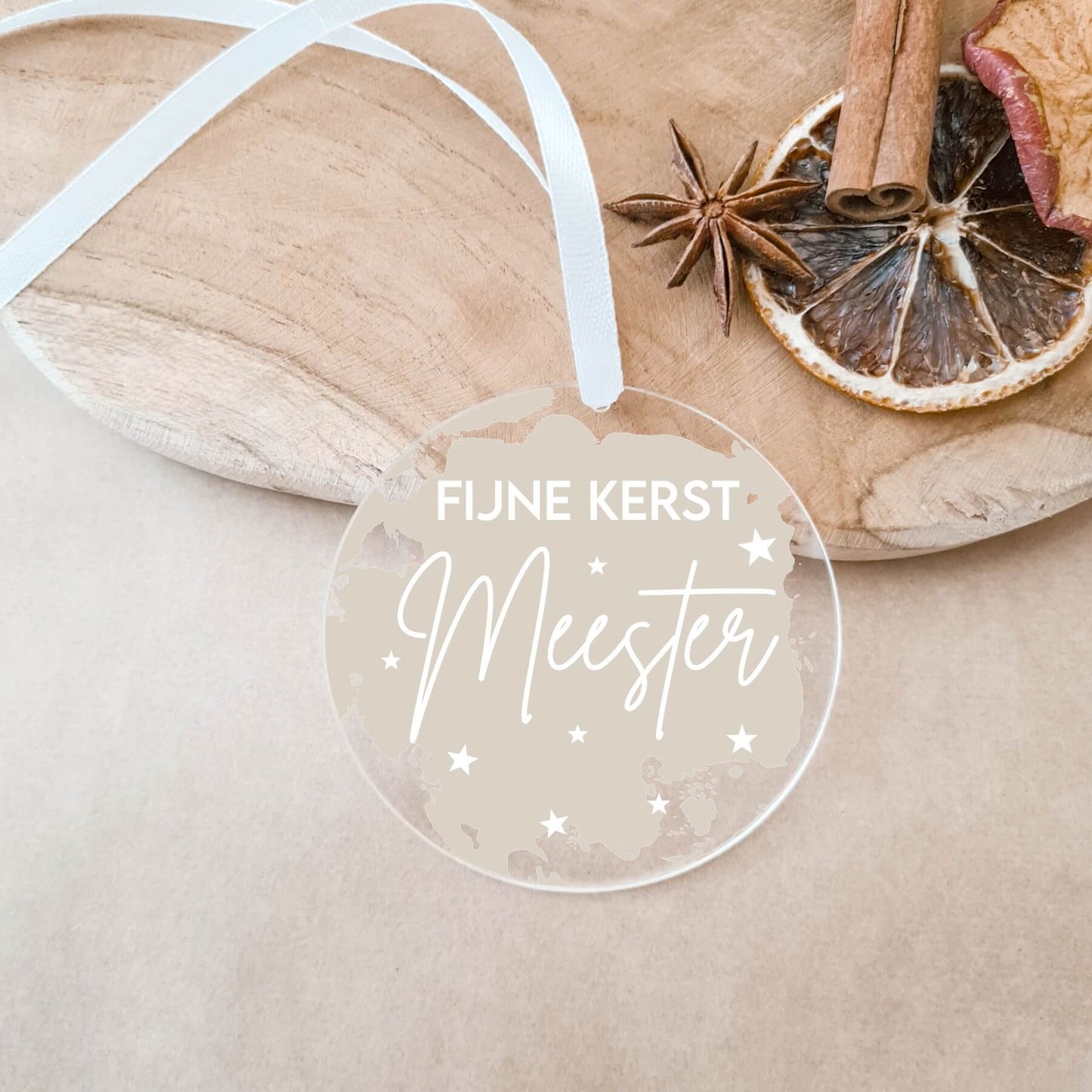 Kerstbal | Fijne Kerst Meester/Juf