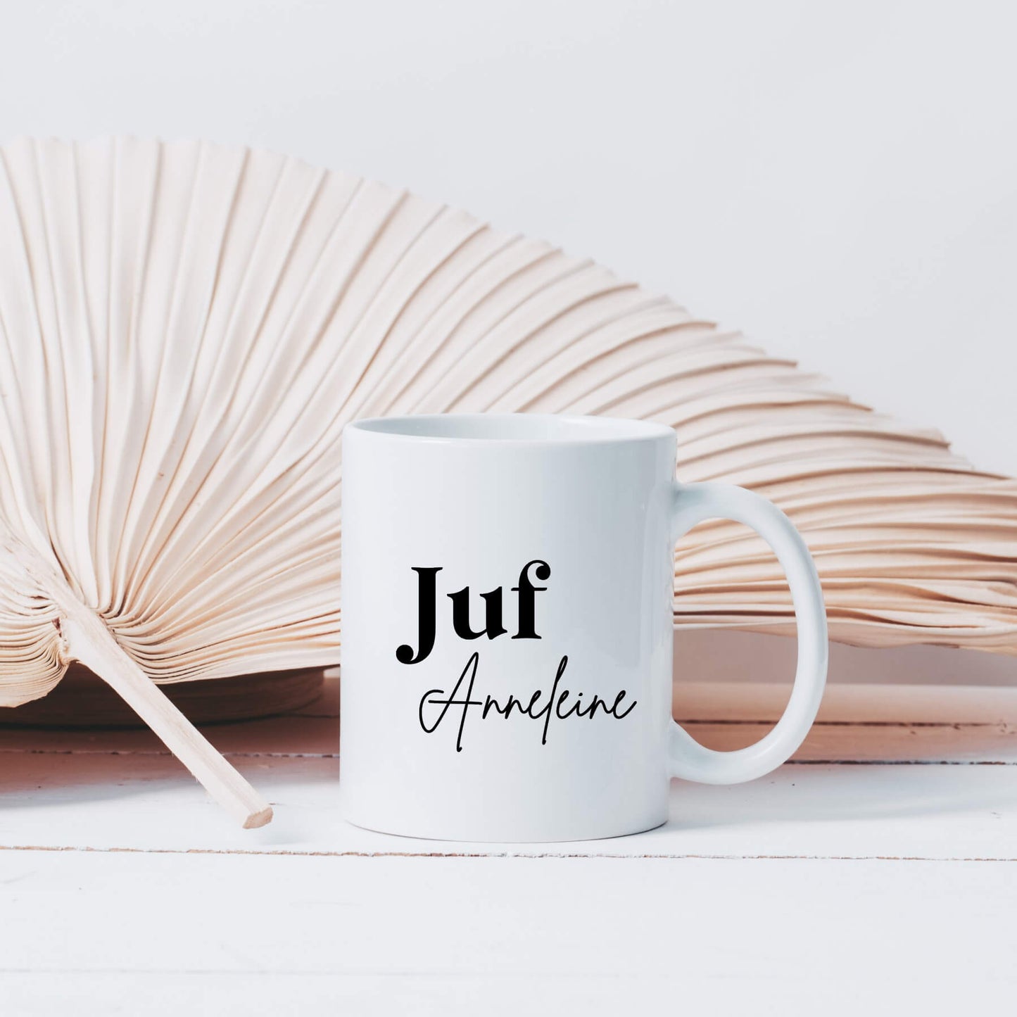 Mok met naam juf | Juffendag