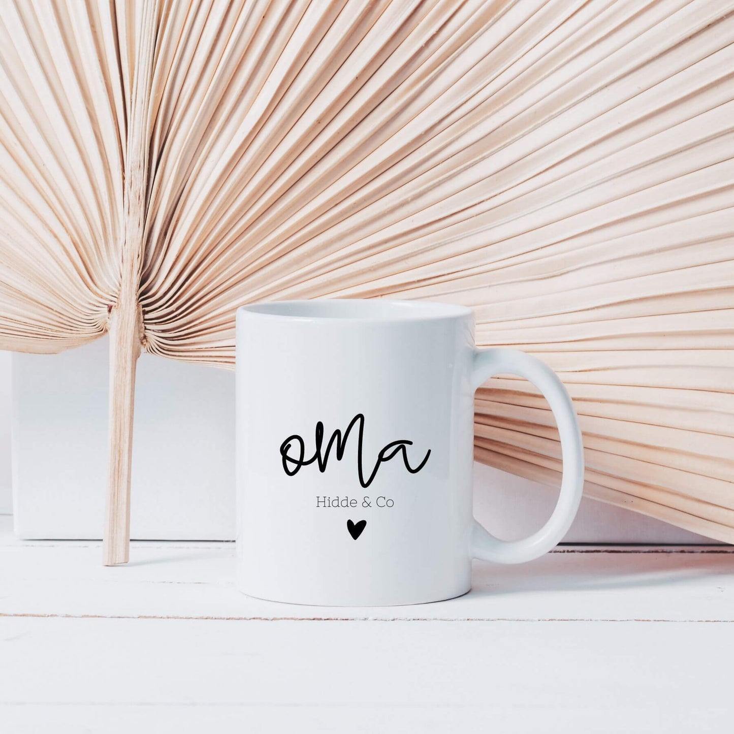 Mok | Oma Met Namen | Hartje | Moederdag