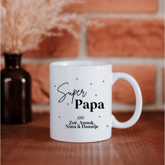 Mok Met naam | Super Papa | Vaderdag