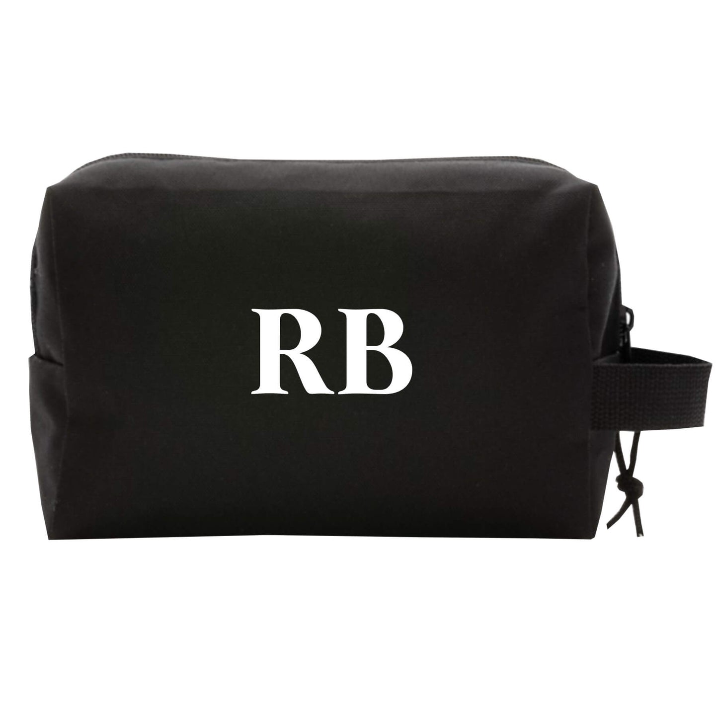 Toilettas Zwart | Initialen | Vaderdag