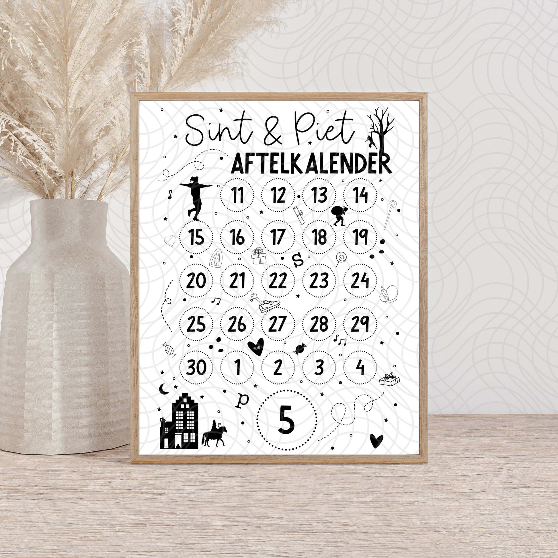 aftellen sinterklaas 2025 download