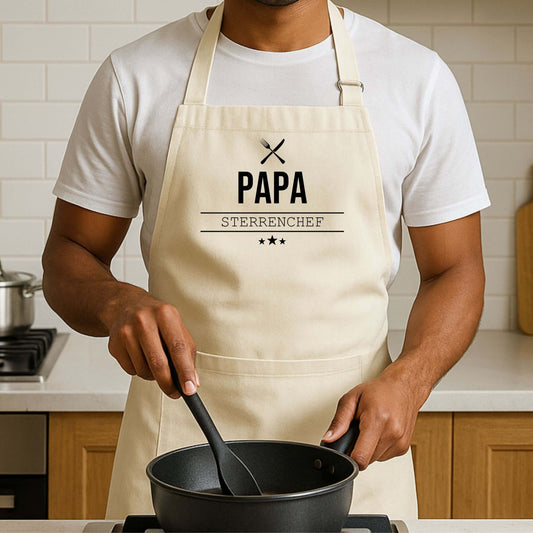 kookschort met naam sterrenchef papa