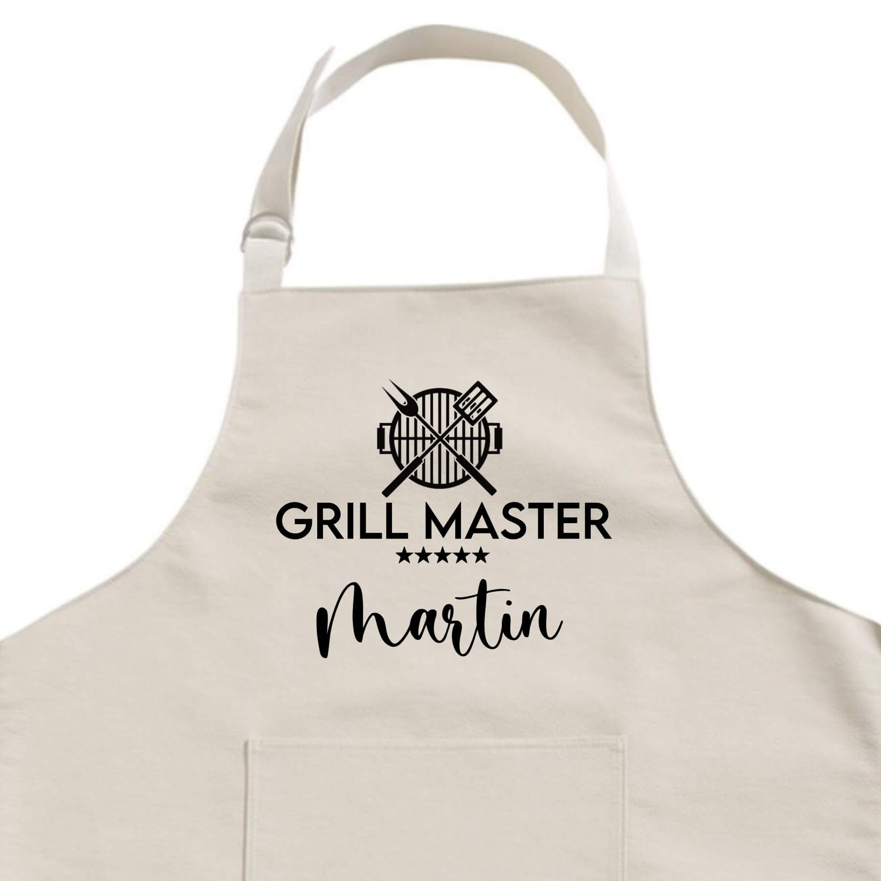 Keukenschort Met Naam | Grill Master