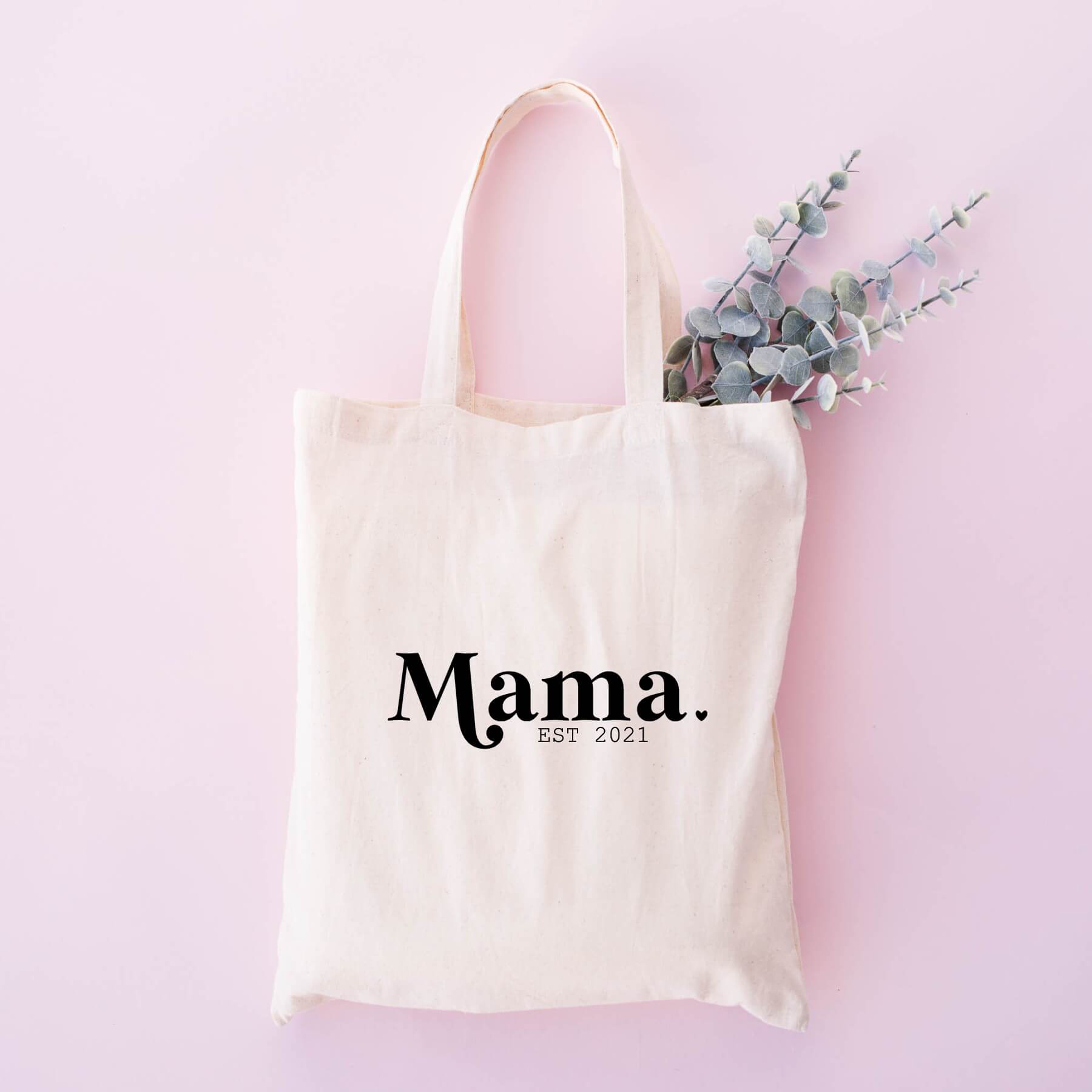 Tote Bag mama est jaartal