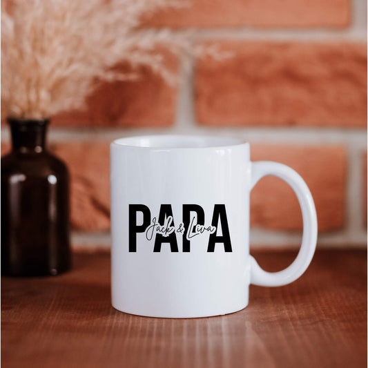Mok met Naam | Papa Met Namen | Vaderdag Cadeau