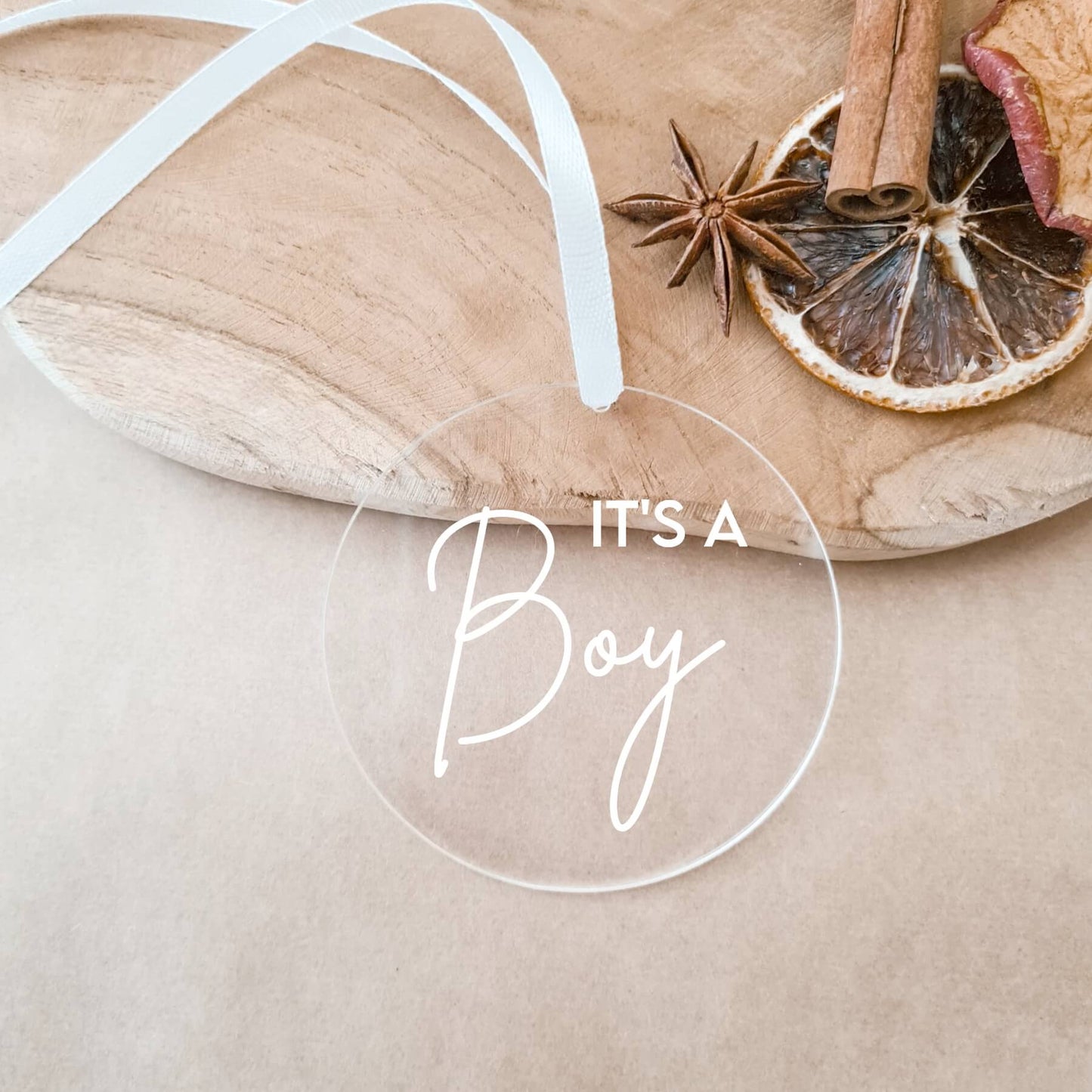 Gender Reveal | Kerstbal | It's A Boy/Girl